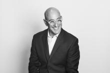 Adam Markel black and white photo